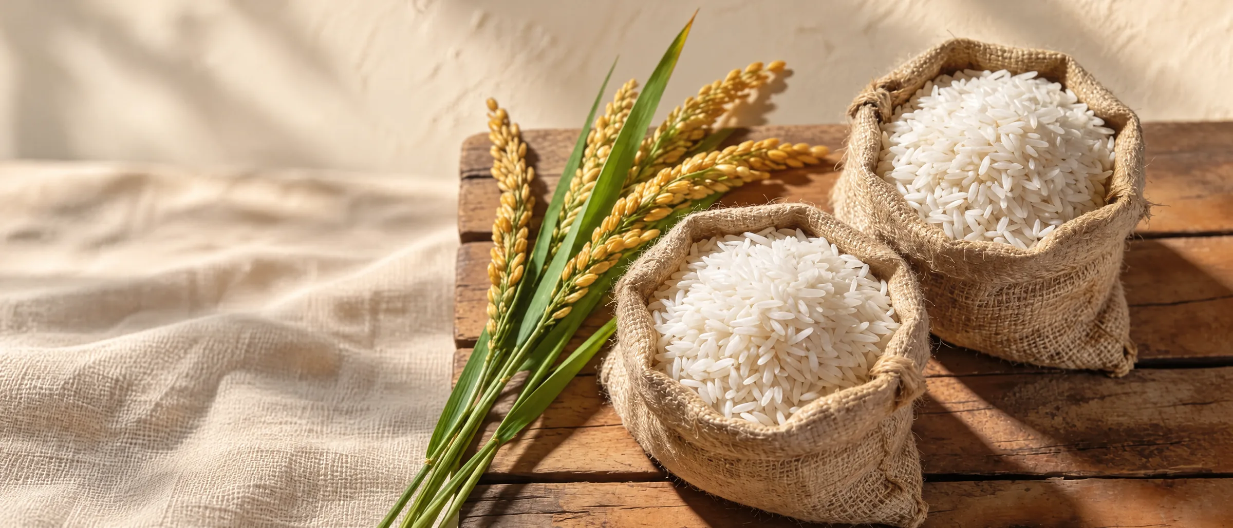 Nutri Greenz rice - Sona Masoori, HMT and Basmati, naturally aged